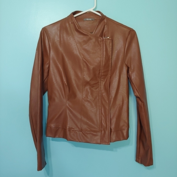 Dixie Faux Leather Jacket - Picture 1 of 11